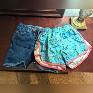 Pair of girls shorts